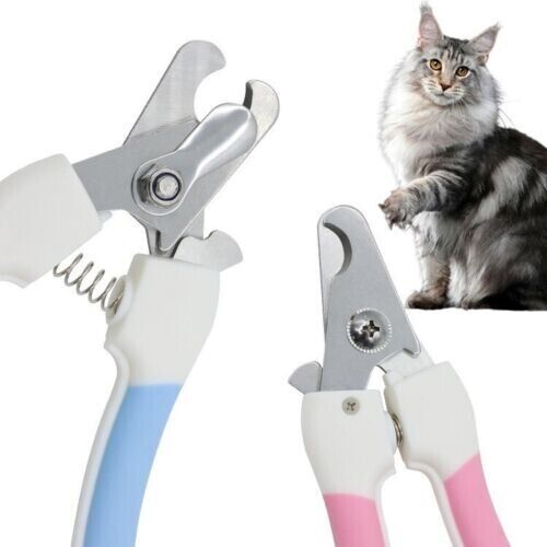 Pet Nail Clippers Dog Cat Nail Toe Claw CutterTrimmer Scissors Tool 2 Size