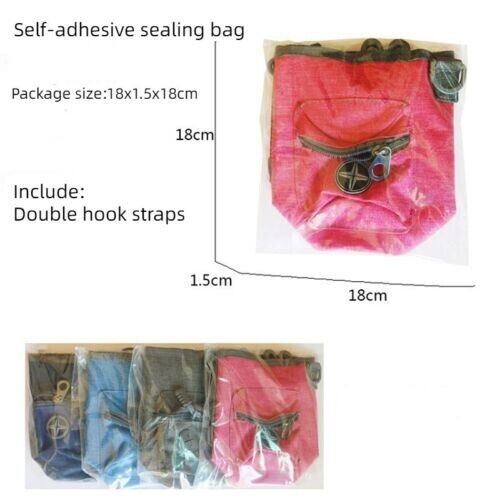 Pet Portable Snack Bag Training Bag Dog Walking Bag With Garbage Pickup Bag