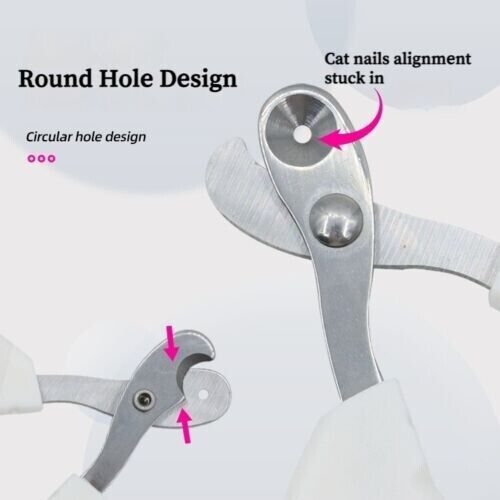 Pet Nail Clipper Trimmer Claw Grooming Cat Dog Clippers Toe Scissors Steel Tool