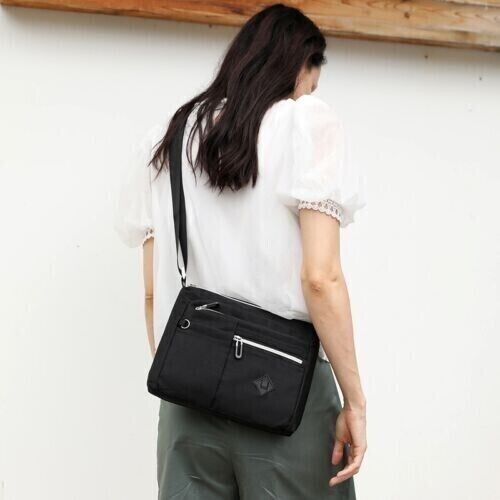 Women's Waterproof Single Shoulder Commute Crossbody Bag Large Capacity Bag
