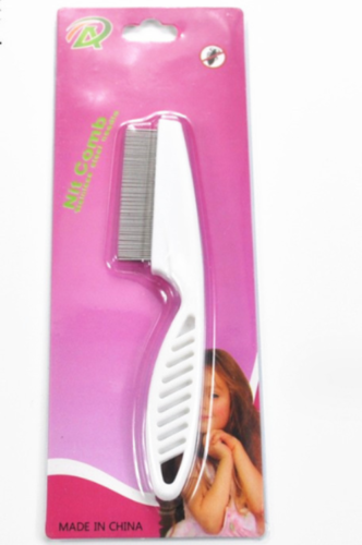 Pet Dog Encrypted Clean Flea Lice Removal Comb Hair Shedding Comb Steel Pin Comb