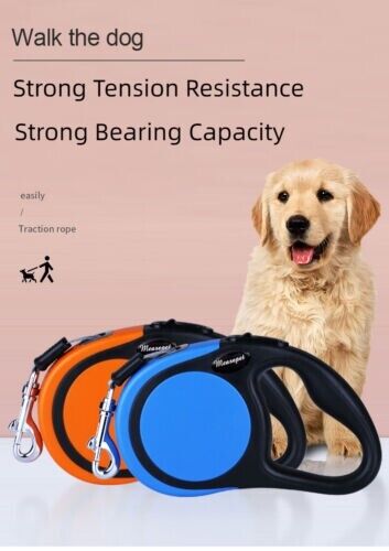 New Automatic Retractable Dog Walking Leash Multi-Color Pet Leash Dog Leash