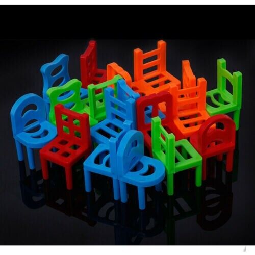 Family Board Game Balance Stacking Chairs Office Game Children Educational Toy