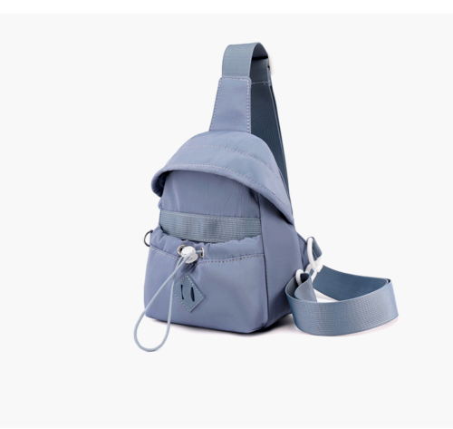 Waterproof Nylon Crossbody Lightweight Chest Bag Portable Single Shoulder Bag