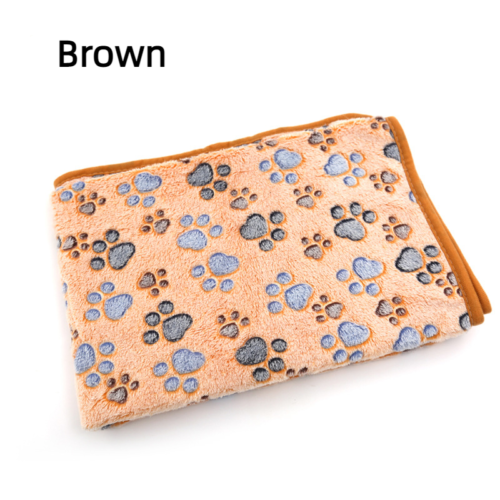 Pet Comfortable Four Seasons Warm Coral Velvet Blanket Dog Kennel Cat Kennel Mat