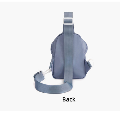 Waterproof Nylon Crossbody Lightweight Chest Bag Portable Single Shoulder Bag