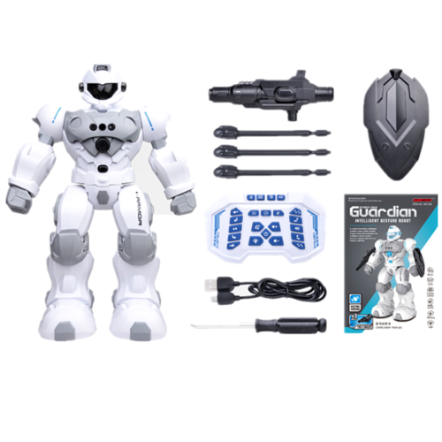 Kids Toy Gift Subotech 2.4GHz Remote Control Guardian Intelligent Gesture Robot