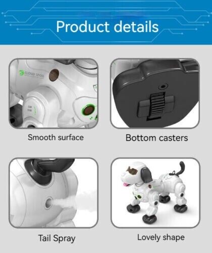 Children's Electric Watch Remote Control Smart Spray Dog Toy Touch Digital Pet