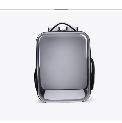 Pet Outdoor Breathable Foldable Clear Large Space Backpack Handheld Shoulder Bag