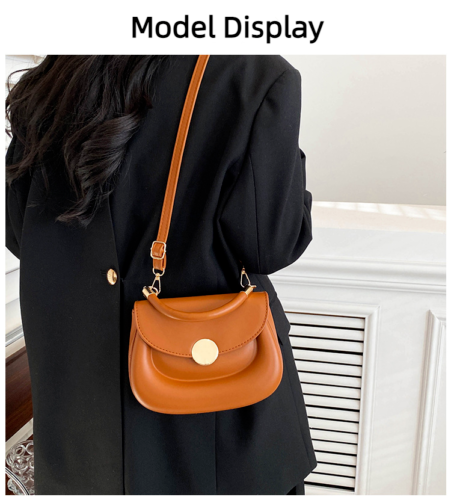 Women's Fashion Personality Handbag Senior Sense Single Shoulder Crossbody Bag