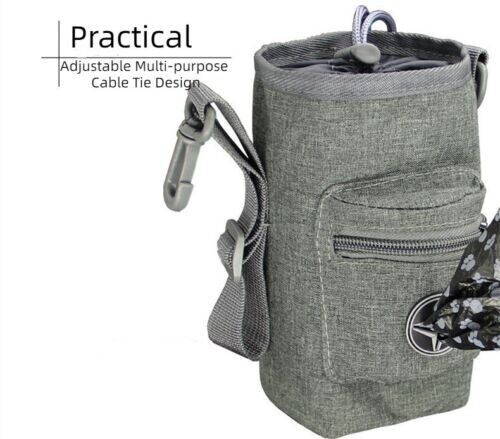 Pet Portable Snack Bag Training Bag Dog Walking Bag With Garbage Pickup Bag