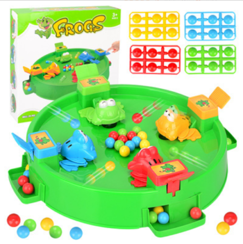 Family Board Game Children Educational Toy Gourmet Hungry Frogs Funny Kids Game