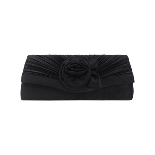 Fashion Evening Clutch Bag Women Pleated Bridal Banquet Wedding Party Handbag