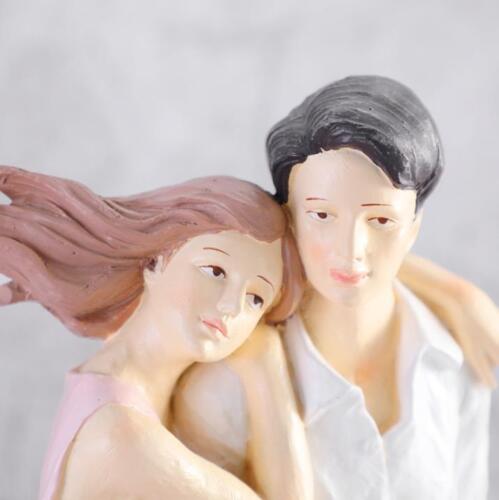 Wedding Gift Idea Birthday Table Figurine Resin Decoration Young Lover Couple