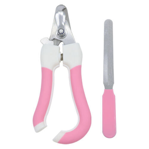 Pet Nail Clippers Dog Cat Nail Toe Claw CutterTrimmer Scissors Tool 2 Size