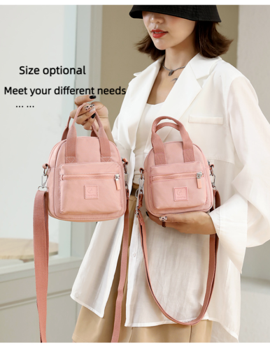 Women's Waterproof Fashion One Shoulder Bag Nylon Crossbody Bag Casual Bag