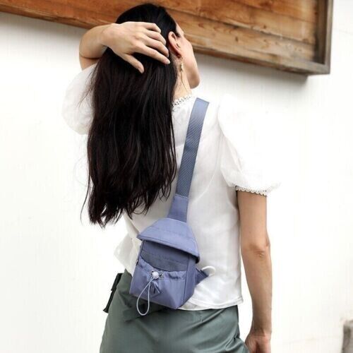Waterproof Nylon Crossbody Lightweight Chest Bag Portable Single Shoulder Bag