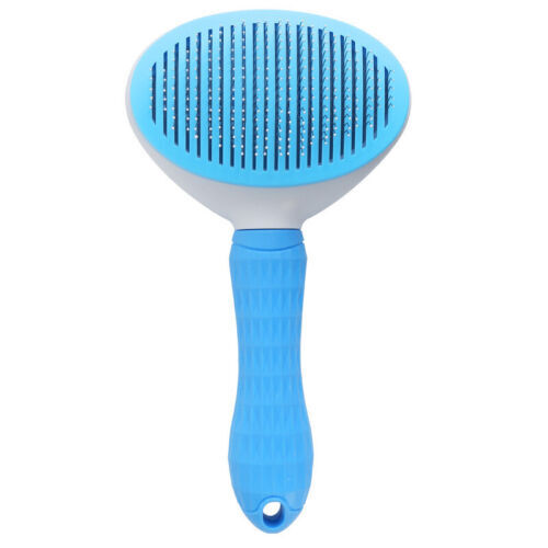 Pet Stainless Steel Manual One-click Hair Removal Brush Pet Hair Removal Comb