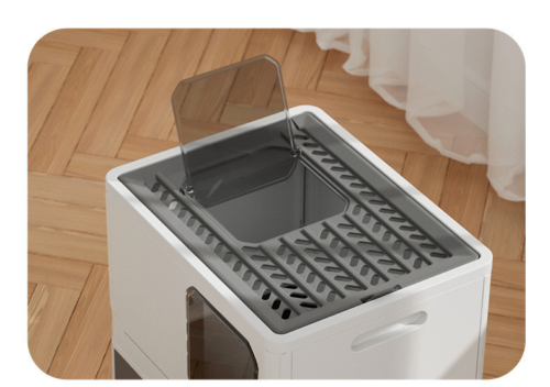 Simple Cleaning Drawer Type Pet Toilet Fully Anti-Splash Enclosed Cat Litter Box