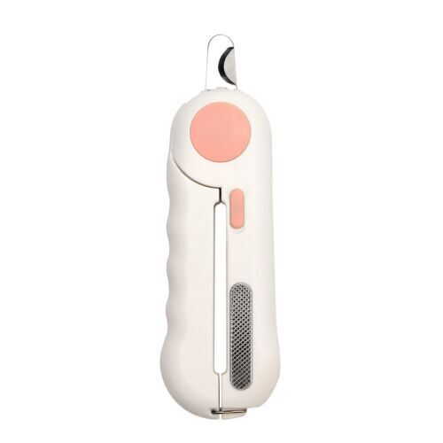 Cat Dog Nail Sharpener Nail Clippers Pet Grooming Cleaning Supplies LED Lights