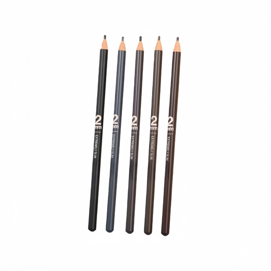 2mm Ultra Slim Eyebrow Pencil Waterproof Long-Lasting Peel String Refill - 6 Colour Options