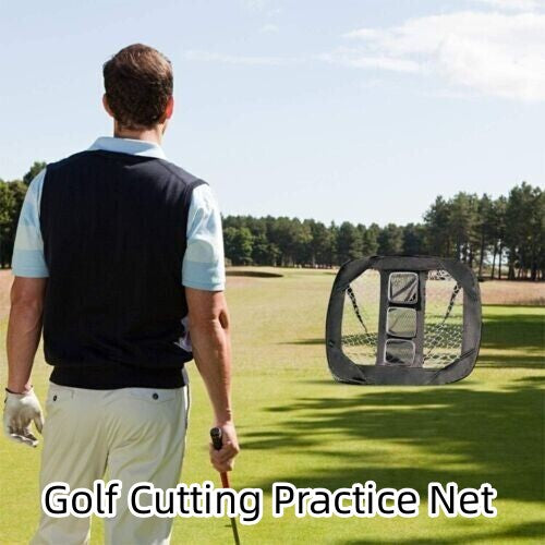 Simple Fast Folding Golf Cutting Practice Net Indoor Practice Training Net