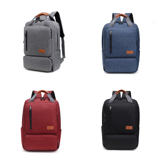 Unisex Three Piece Waterproof Business Backpack Large Capacity Computer Bag