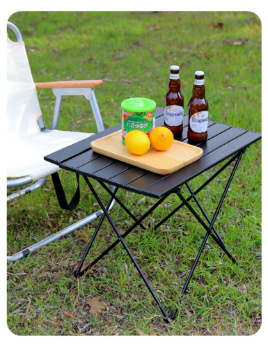Outdoor Mini Portable Mountain Camping Barbecue Fishing Folding Table
