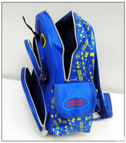 New Children's Preschool Kindergarent Kids Backpack Bag Thomas Train Blue