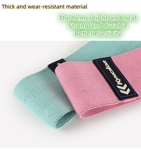 Women's Fitness Yoga Squat Sports Bandage Hip Training Aid Nonslip Elastic Band