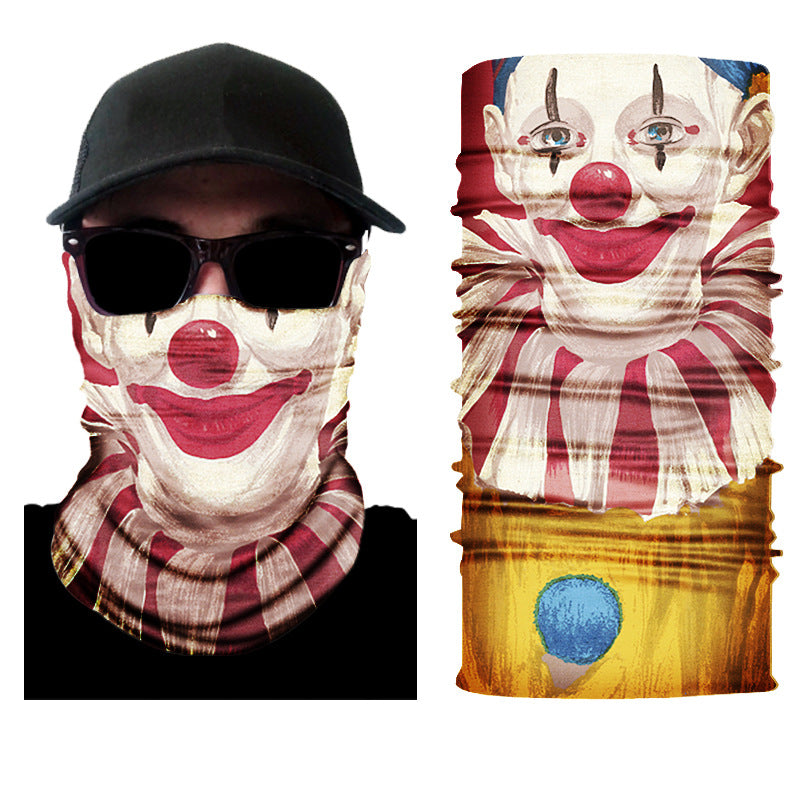 Biker Motorcycle Cycling Face Mask Shield Protective Neck Tube Scarf Headband