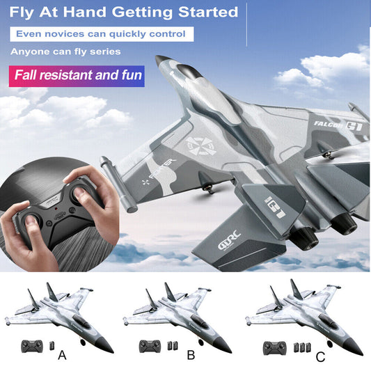 Waterproof 3CH 2.4GHz Aircraft Model Toy 6-axis G1 Plane Remote Control Airplane