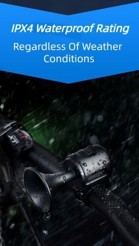 New Ride Equipped With EH-2 Electric Horn Mountain Bike Tram Scooter Bell