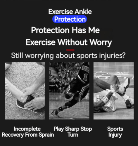 Unisex Compression Ankle Socks With Anti-sprain Protection Sports Protectors