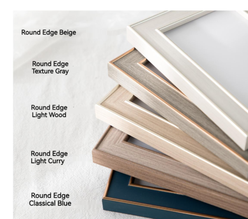Fashion Gallery Picture Frame Creative Multi Size Rounded Edge Photo Frame