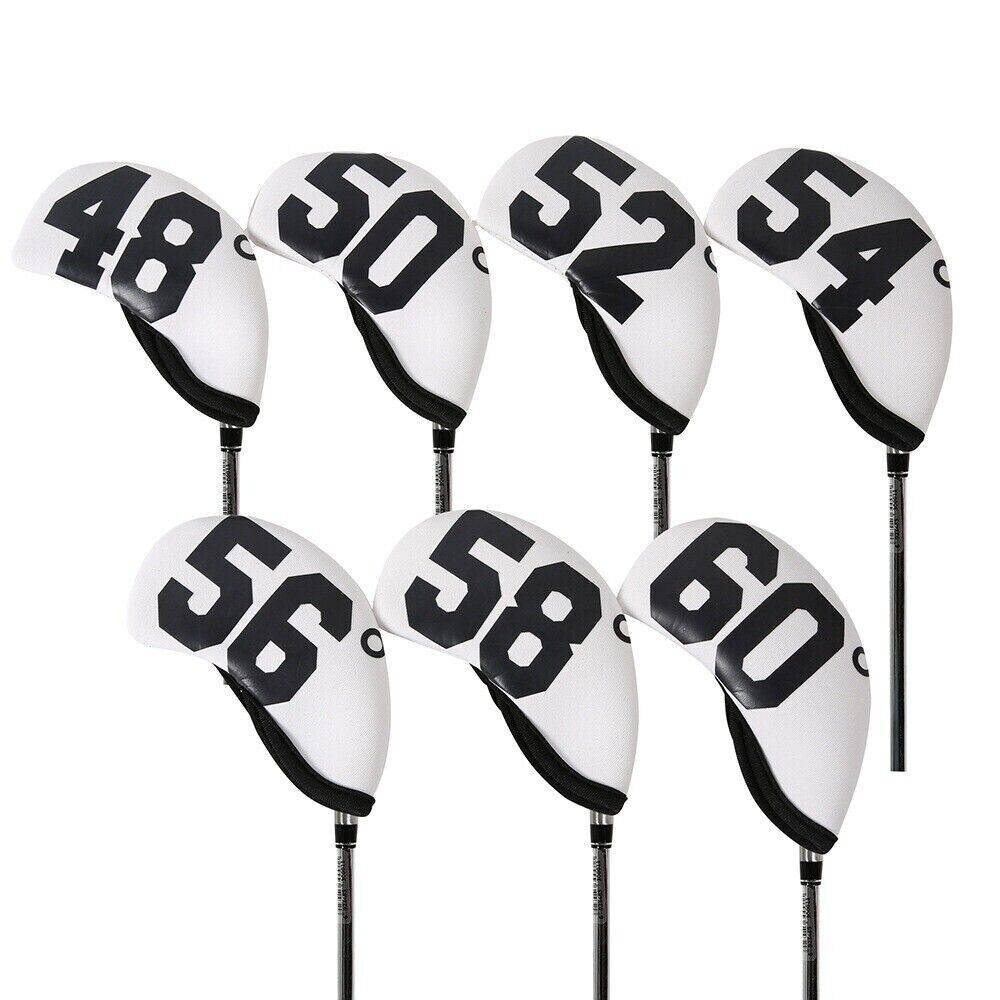 New Golf Iron Head Cover Protective Golf Iron Neoprene Sand Bar Set 7 Packs