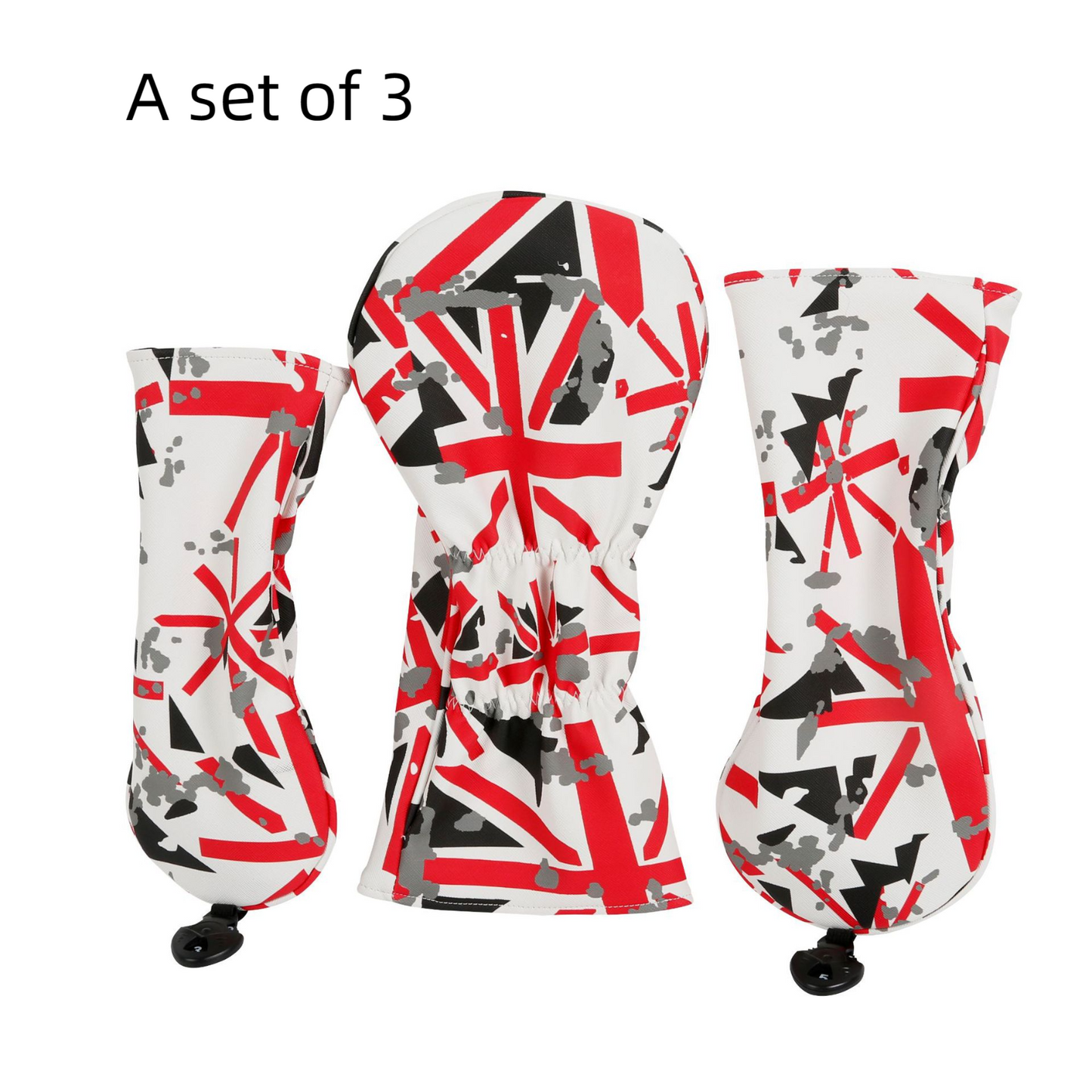 New Fashion Flag Print Neutral Golf Wood Rod Cover Iron And Wood Rod Cover