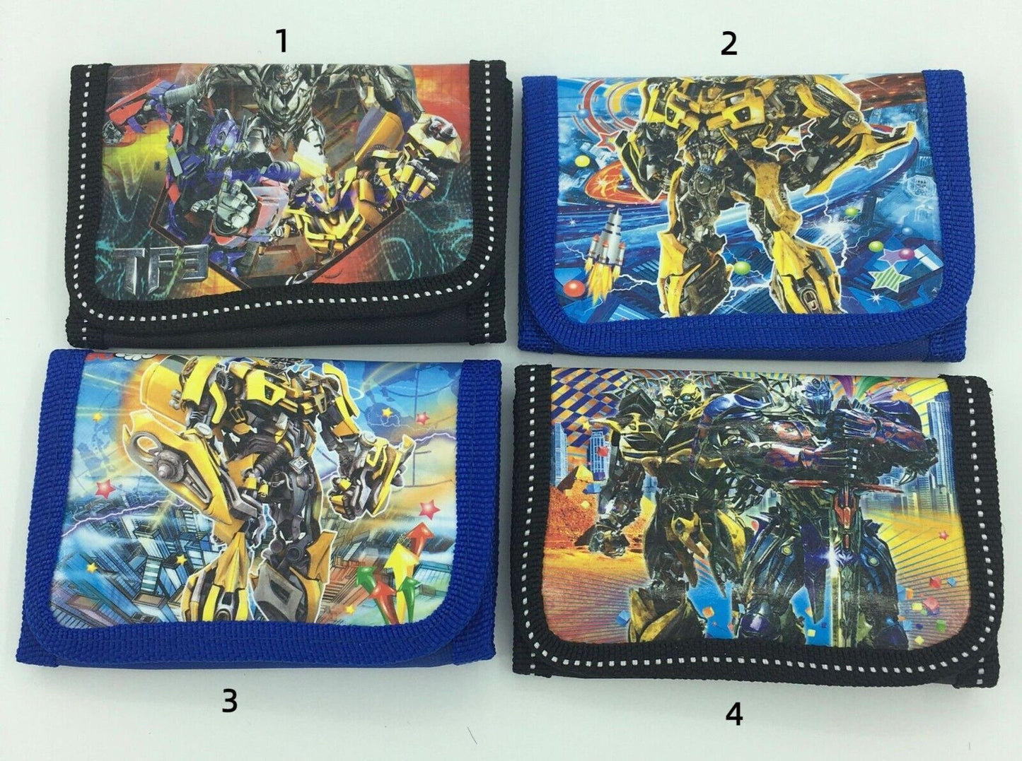 New Kids Children Carton Three Fold Purse Wallets Boys Girls Gift Idea Purse