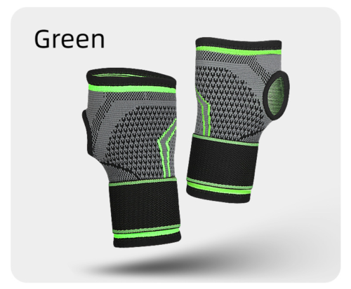 Breathable Sports Weight Lifting Fitness Basketball Pressure Knitted Wrist Guard