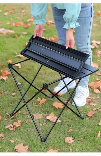 Outdoor Mini Portable Mountain Camping Barbecue Fishing Folding Table