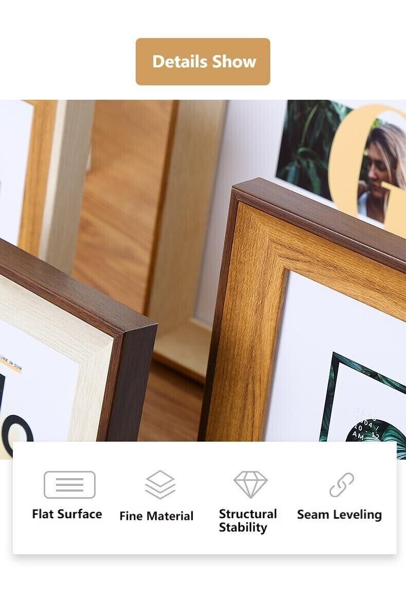 Beauty Literary Gallery Fashion Creative Picture Photo Frame Hang On Put 2 Ways