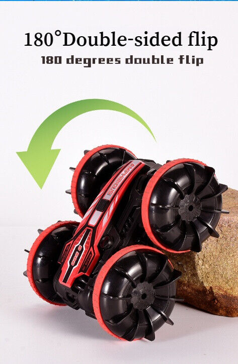 Amphibious Remote Control Car Stunt Double-sided Tumbling 2.4GHZ Kid's Toy Boy
