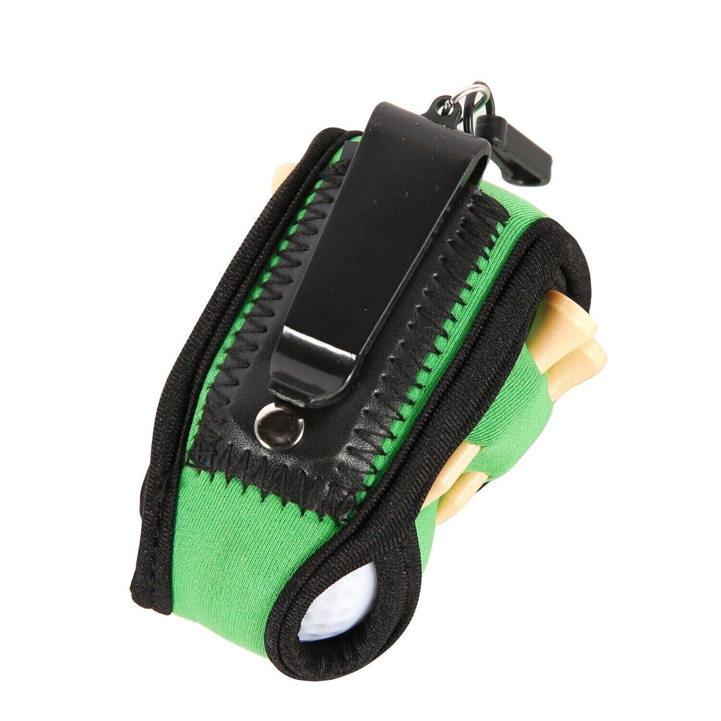 Golf Ball Bag Waist Hang Durable Golf Double Ball Holde For Golf Training Sports
