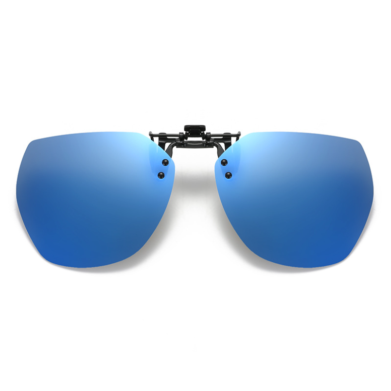 New Unisex Driving Fishing Polarized UV400 Protection Clip On Flip Up Sunglasses