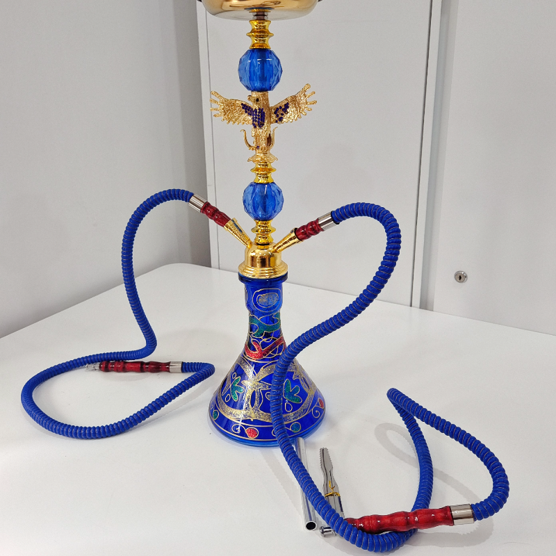 Handmade Traditional Gift Eagle Eiffel Tower Shisha Double or Four Hose Hookah