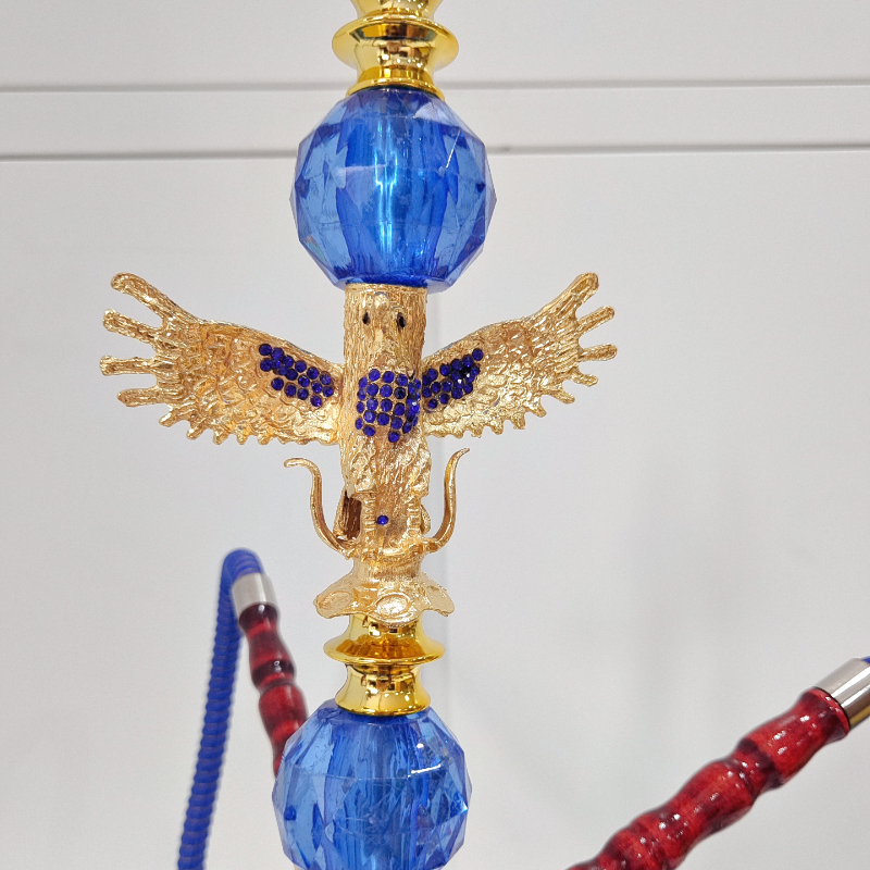 Handmade Traditional Gift Eagle Eiffel Tower Shisha Double or Four Hose Hookah