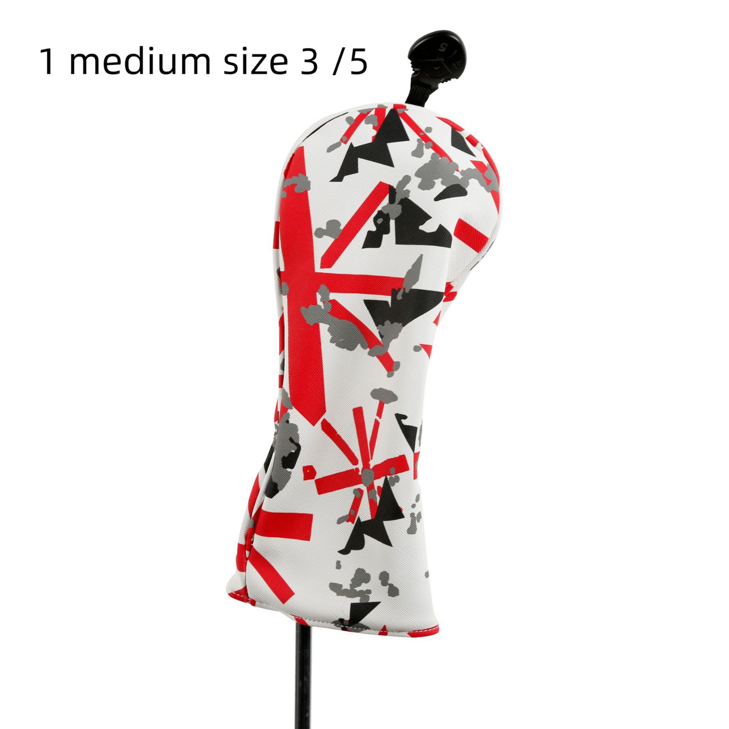 New Fashion Flag Print Neutral Golf Wood Rod Cover Iron And Wood Rod Cover