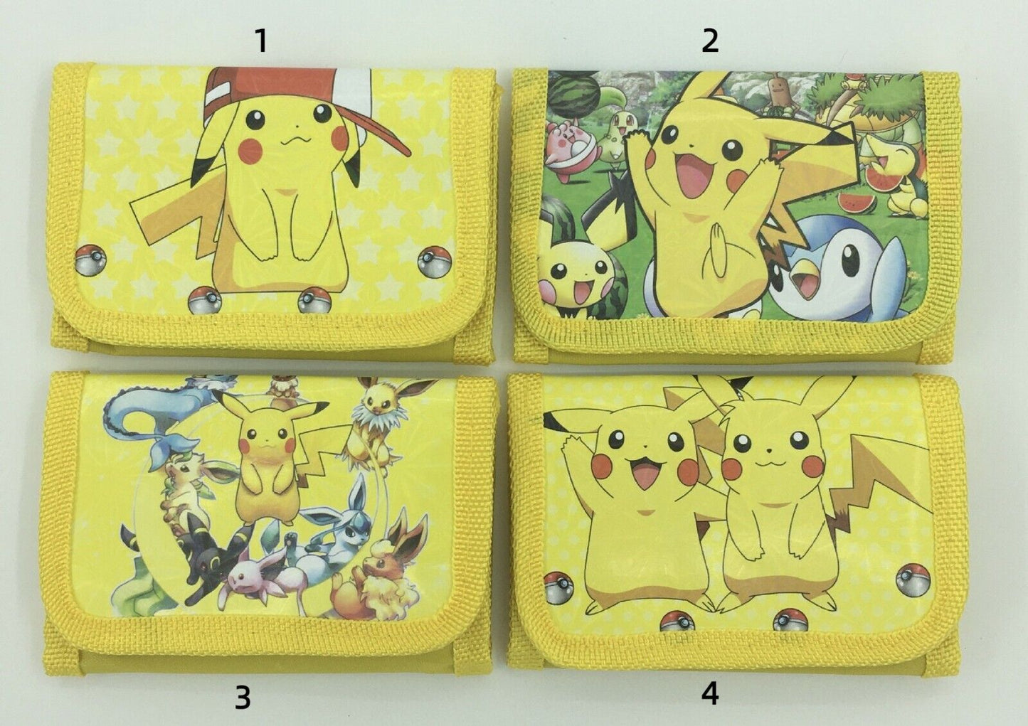 New Kids Children Carton Three Fold Purse Wallets Boys Girls Gift Idea Purse