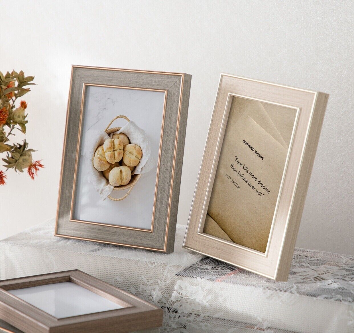 Fashion Gallery Picture Frame Creative Multi Size Rounded Edge Photo Frame