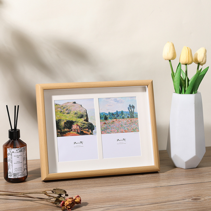 Fashion Collage Multi Openings Photos Hole Gallery Picture Frame Family Gift